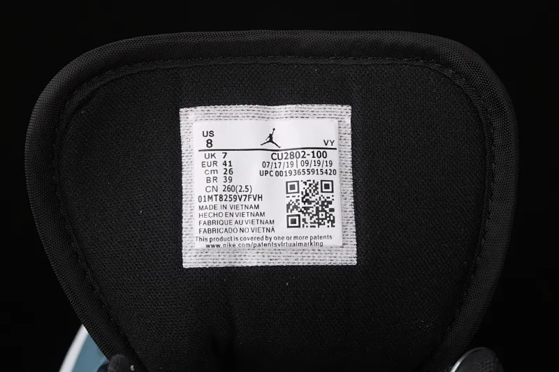 All categories Air Jordan Jordan series basketball shoes Air Jordan 1 Mid FaceTasm x Air Jordan 1 AJ1 Joe 1 cooperation mid-top light luxury gray blue CU2802-100